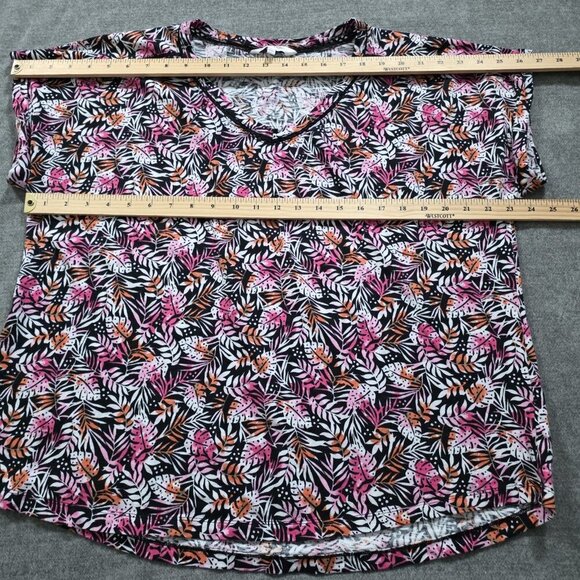 Top Women 2X Lot of 2 AE In Every Story Northern Reflections Floral Soft Cottage - Picture 12 of 16